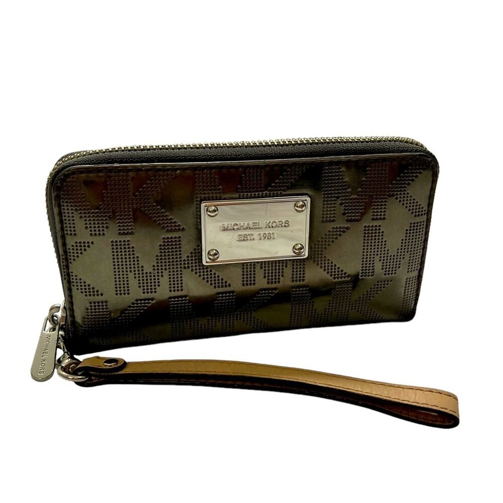 Michael Kors Wristlet Wallet - Bronze Color